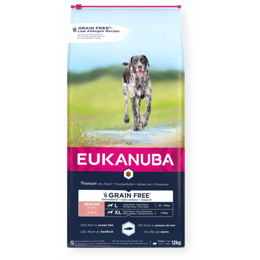 Grain Free Senior Large Breed Ocean Fish