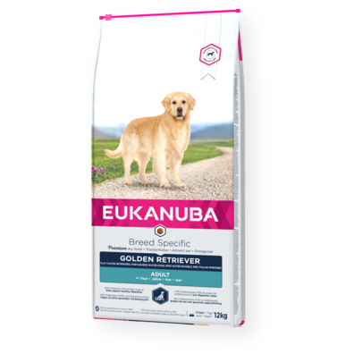 Specialized food for specific dog breeds EUKANUBA