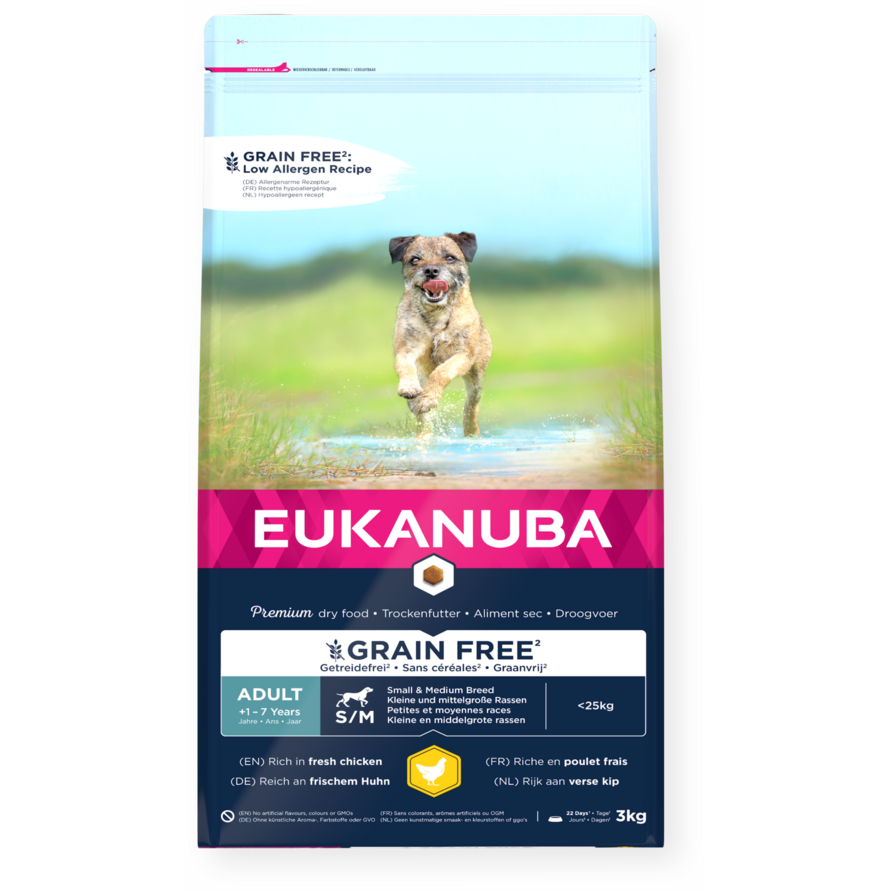 Grain Free Adult Small Medium Chicken