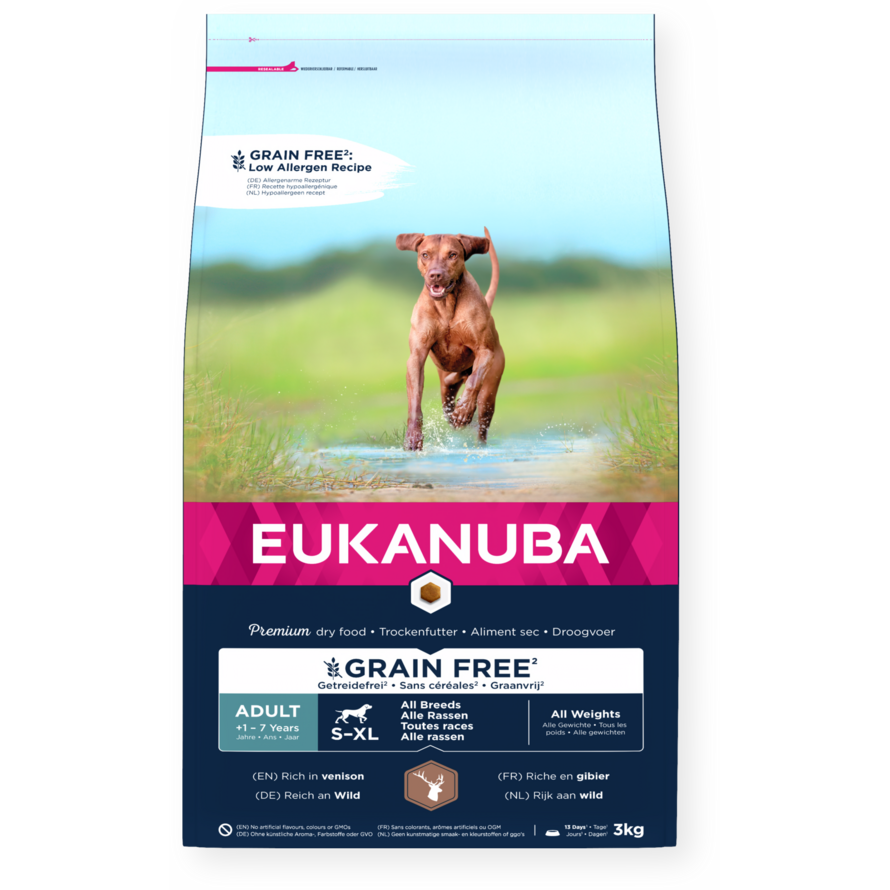 Grain Free Adult All Breeds Venison