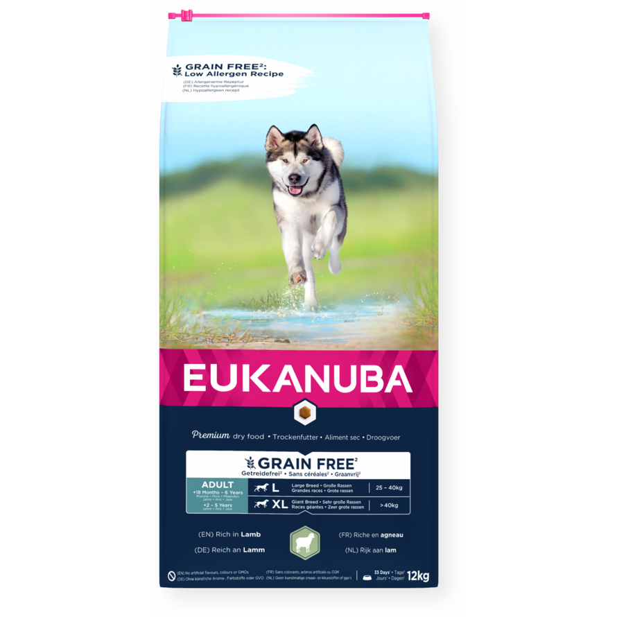 Grain Free Adult Large Breed Lamb